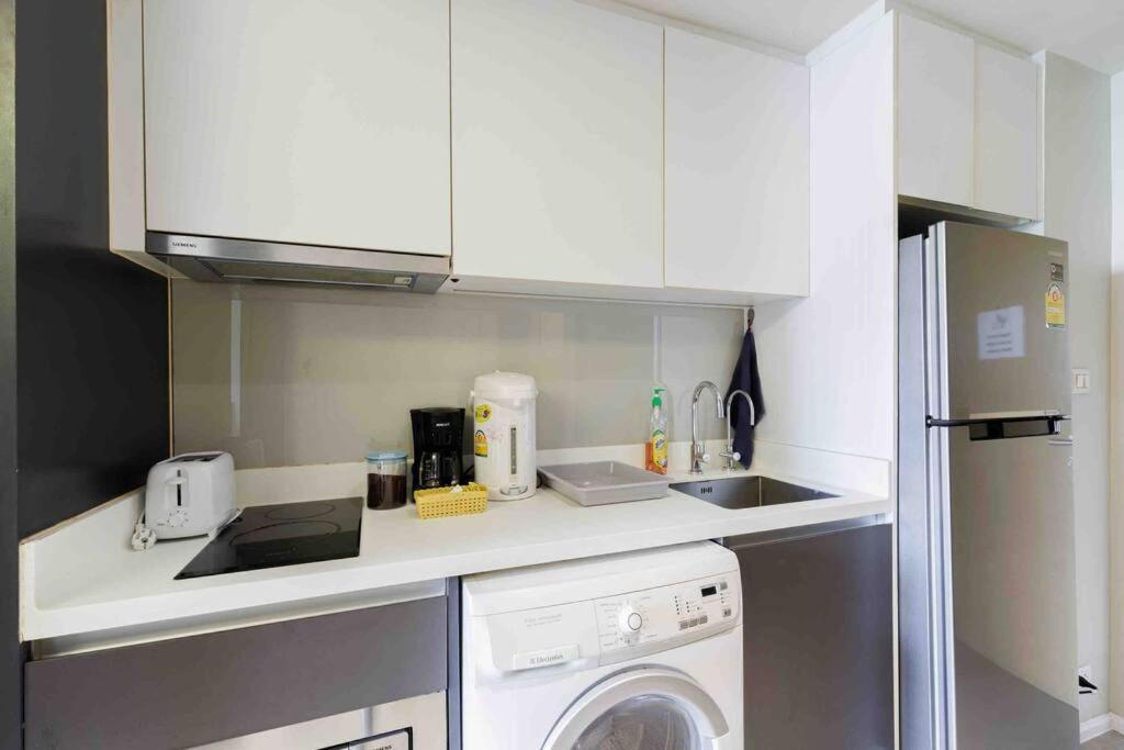 Stylish Bedroom, Bts Asok, Sukhumvit Apartamento Banguecoque