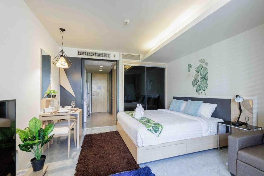 Stylish Bedroom, Bts Asok, Sukhumvit Apartamento Banguecoque