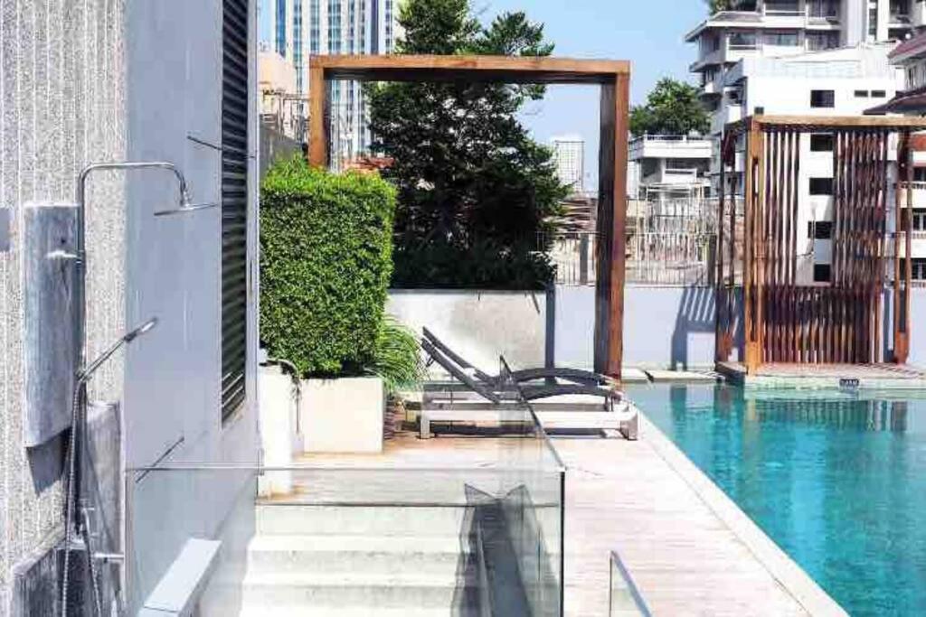 Apartamento Stylish Bedroom, Bts Asok, Sukhumvit *