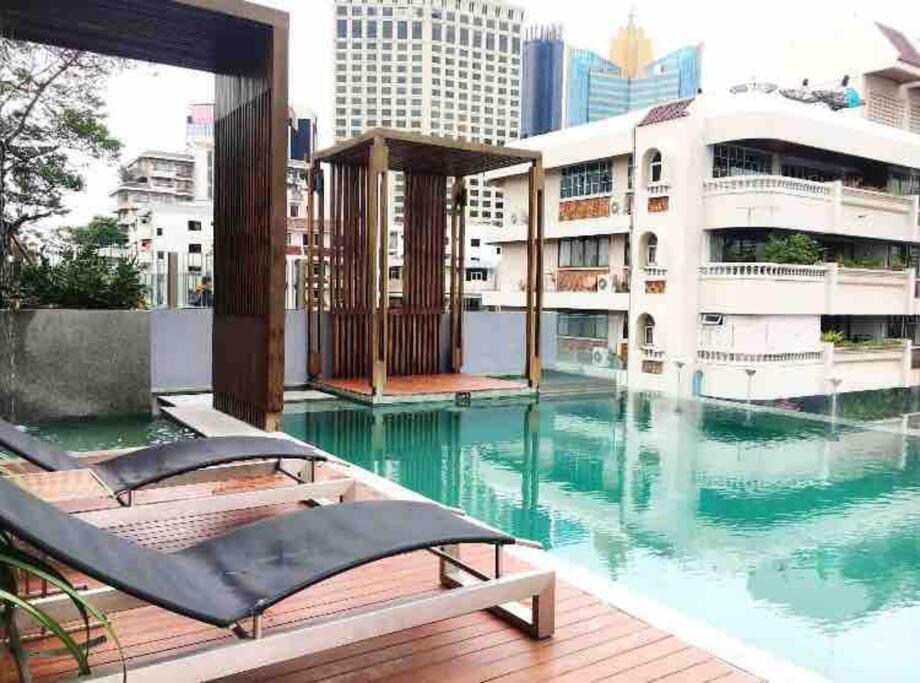 Stylish Bedroom, Bts Asok, Sukhumvit Apartamento Banguecoque