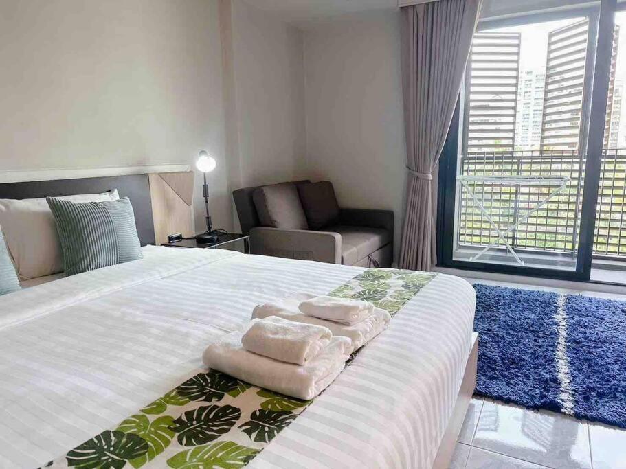 Stylish Bedroom, Bts Asok, Sukhumvit Apartamento