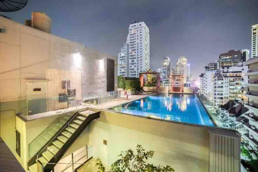 Stylish Bedroom, Bts Asok, Sukhumvit Apartamento